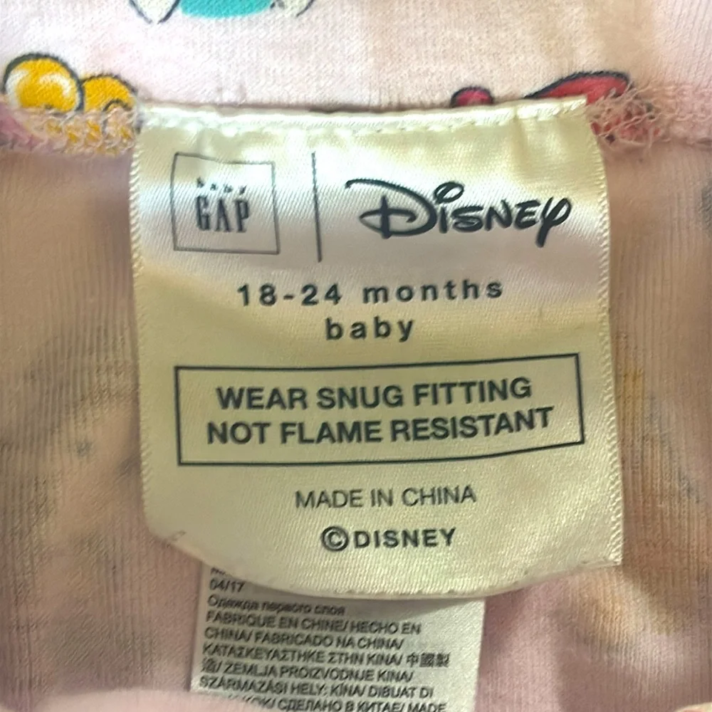 GAP x DISNEY | Toddler Princess  Snug Fit Sleep Set 👑👸